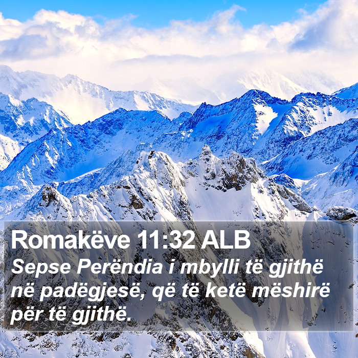 Romakëve 11:32 ALB Bible Study