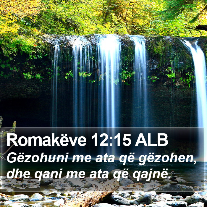 Romakëve 12:15 ALB Bible Study