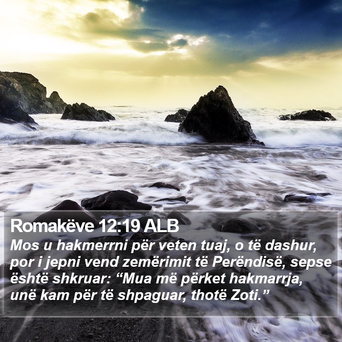 Romakëve 12:19 ALB Bible Study