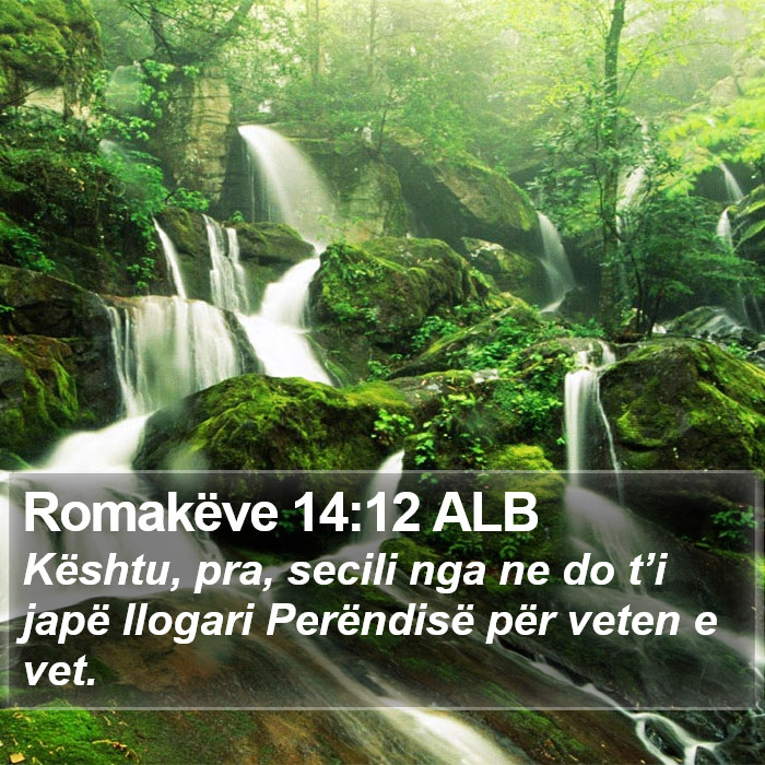 Romakëve 14:12 ALB Bible Study