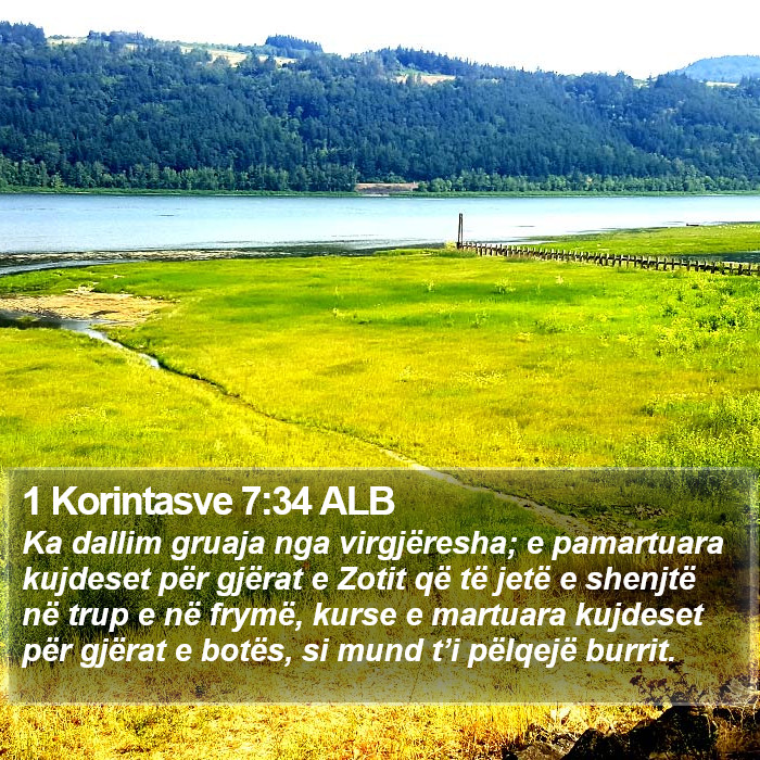 1 Korintasve 7:34 ALB Bible Study