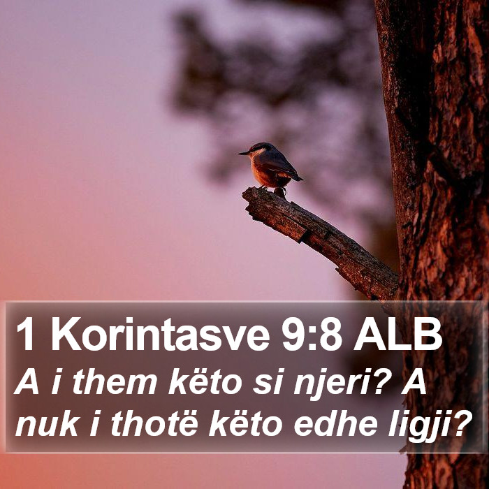 1 Korintasve 9:8 ALB Bible Study