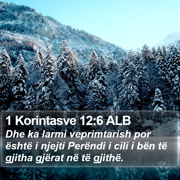 1 Korintasve 12:6 ALB Bible Study