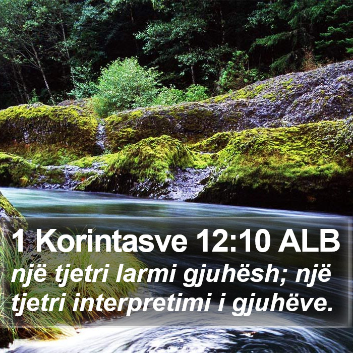 1 Korintasve 12:10 ALB Bible Study