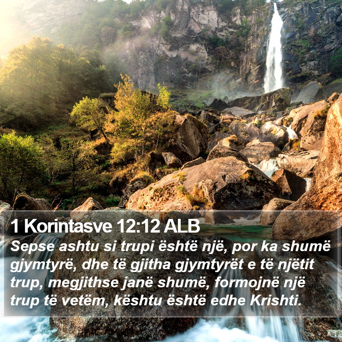 1 Korintasve 12:12 ALB Bible Study