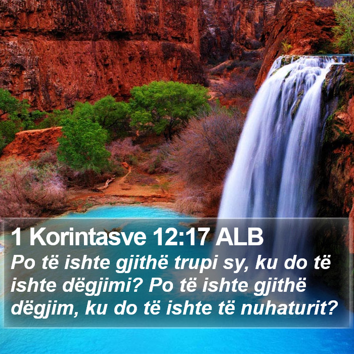 1 Korintasve 12:17 ALB Bible Study