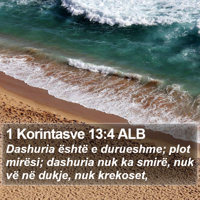 1 Korintasve 13:4 ALB Bible Study