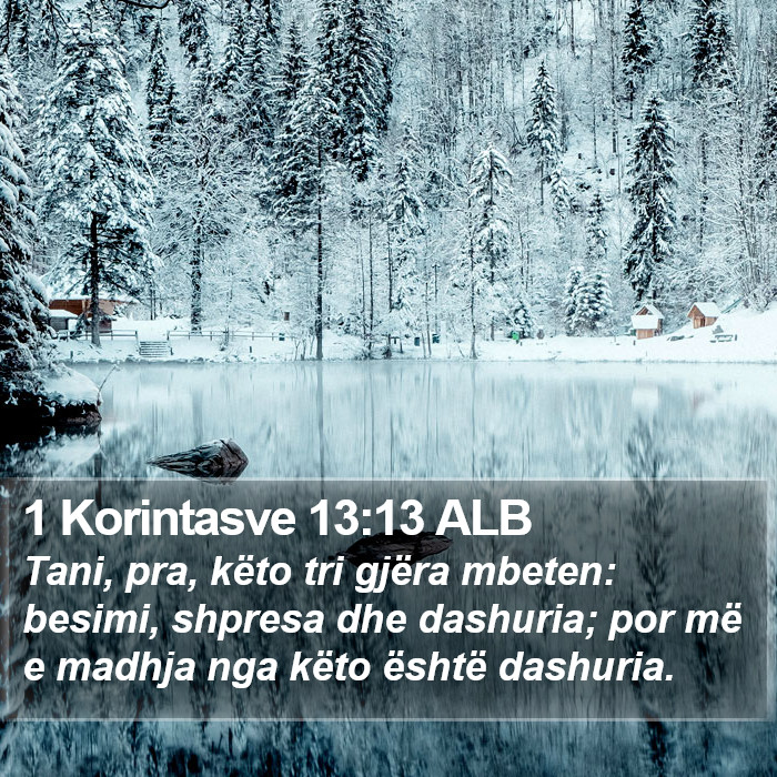 1 Korintasve 13:13 ALB Bible Study