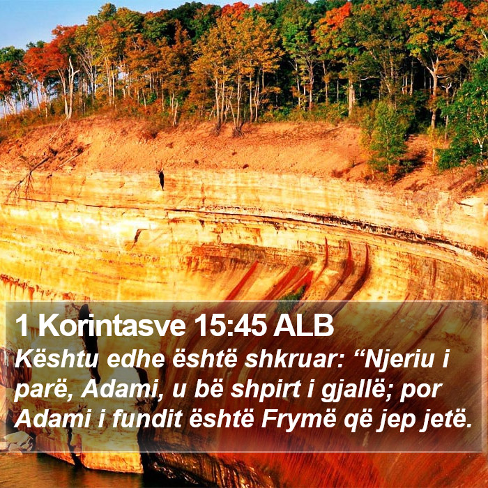 1 Korintasve 15:45 ALB Bible Study