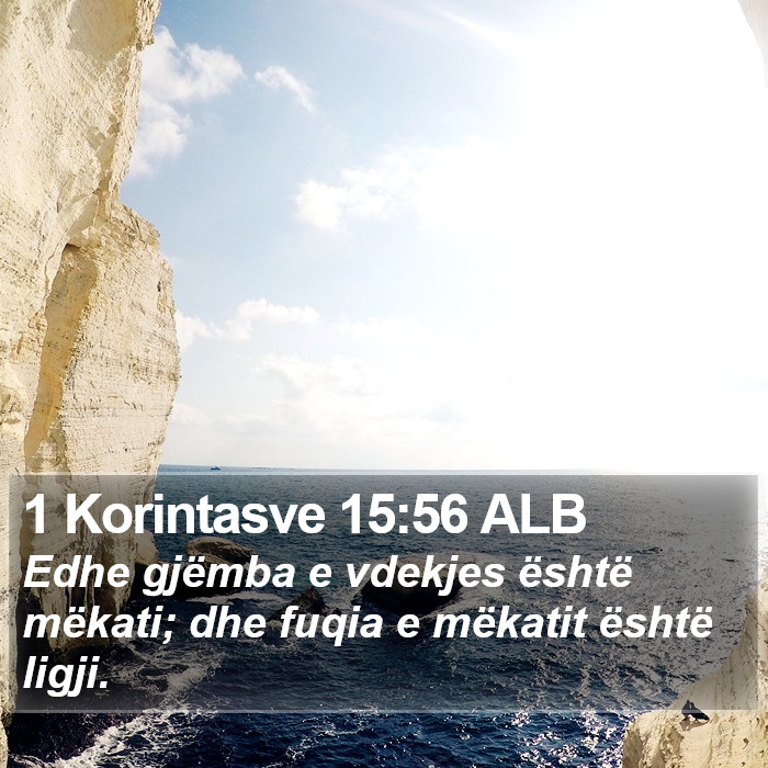 1 Korintasve 15:56 ALB Bible Study