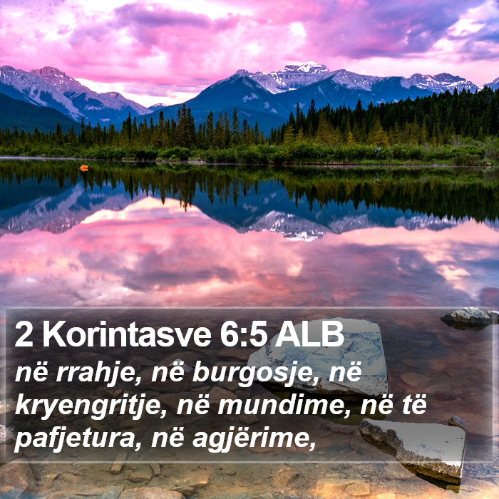 2 Korintasve 6:5 ALB Bible Study