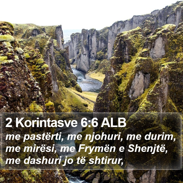 2 Korintasve 6:6 ALB Bible Study