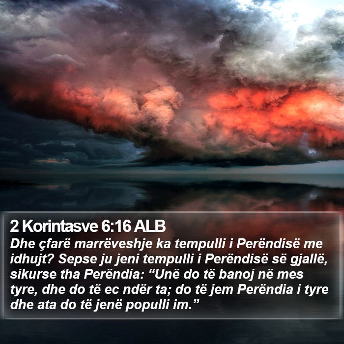 2 Korintasve 6:16 ALB Bible Study