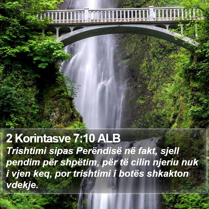 2 Korintasve 7:10 ALB Bible Study