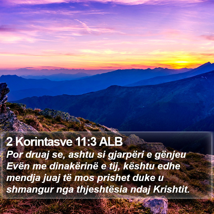 2 Korintasve 11:3 ALB Bible Study