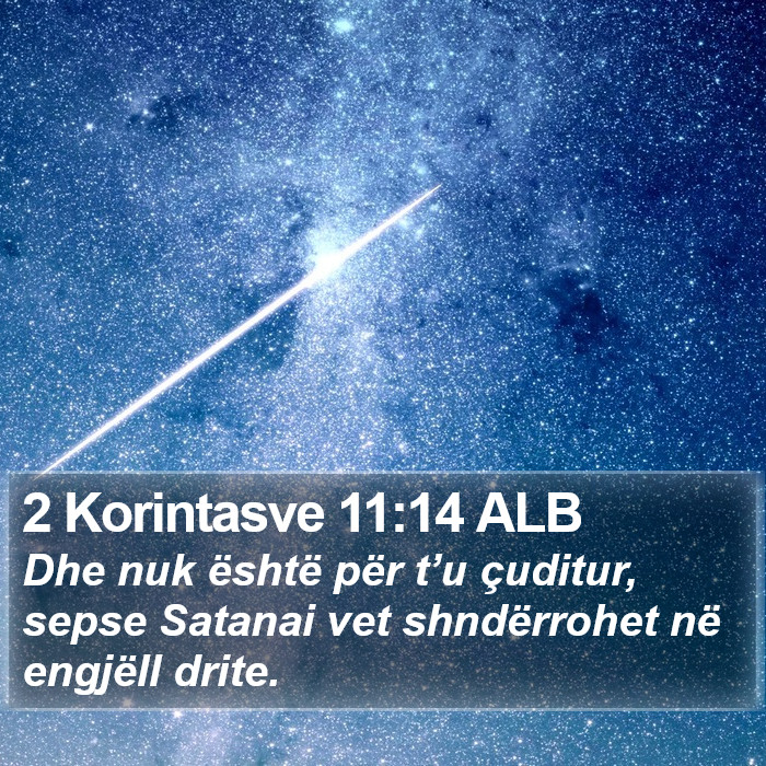 2 Korintasve 11:14 ALB Bible Study