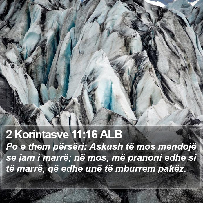 2 Korintasve 11:16 ALB Bible Study