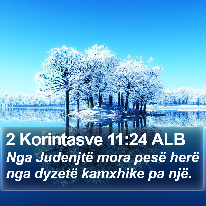 2 Korintasve 11:24 ALB Bible Study