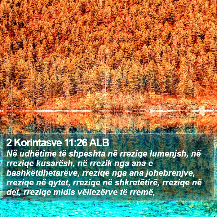 2 Korintasve 11:26 ALB Bible Study