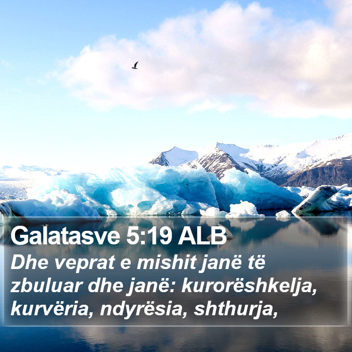 Galatasve 5:19 ALB Bible Study