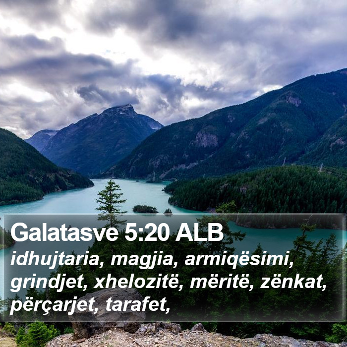 Galatasve 5:20 ALB Bible Study