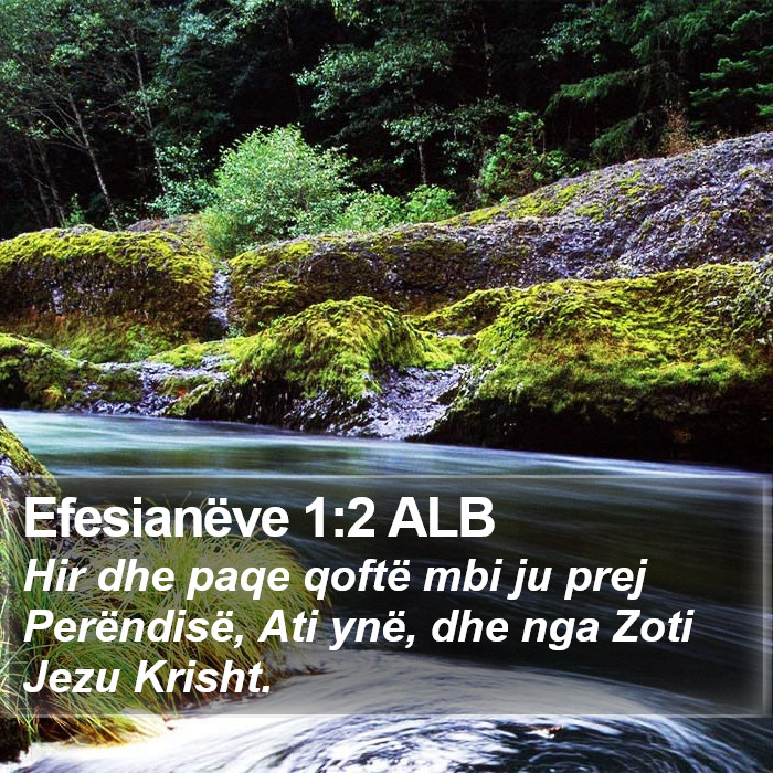 Efesianëve 1:2 ALB Bible Study