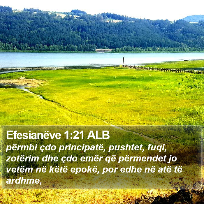 Efesianëve 1:21 ALB Bible Study