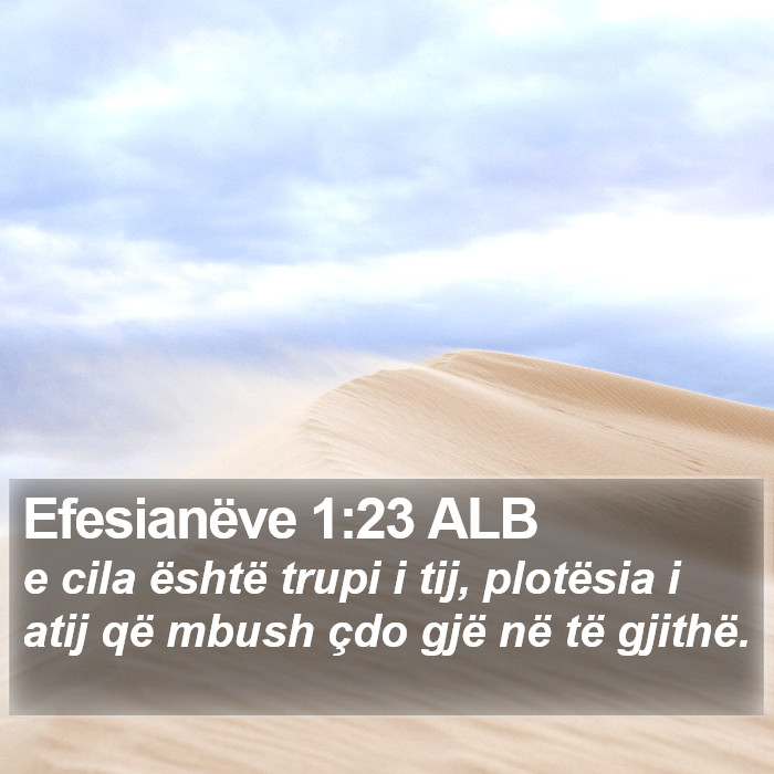 Efesianëve 1:23 ALB Bible Study