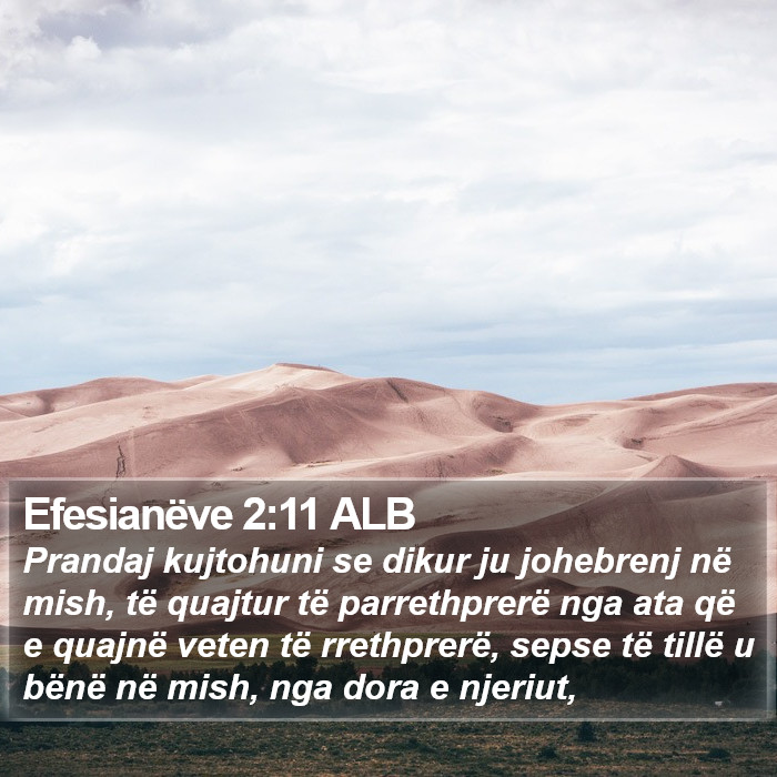 Efesianëve 2:11 ALB Bible Study
