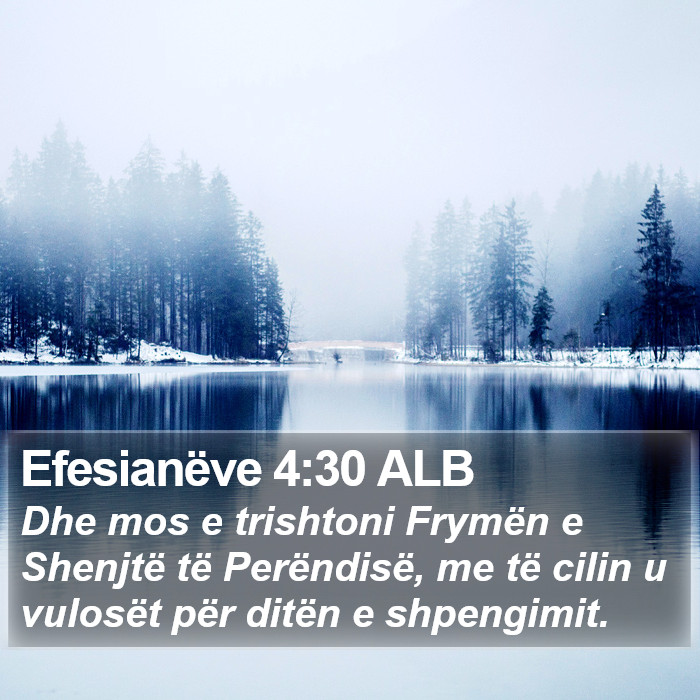 Efesianëve 4:30 ALB Bible Study