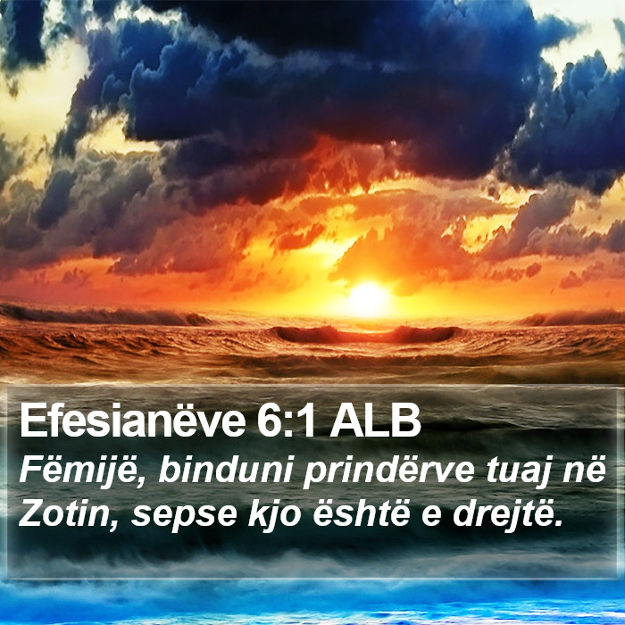Efesianëve 6:1 ALB Bible Study