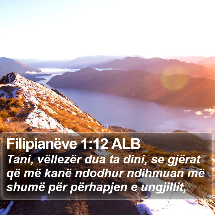 Filipianëve 1:12 ALB Bible Study