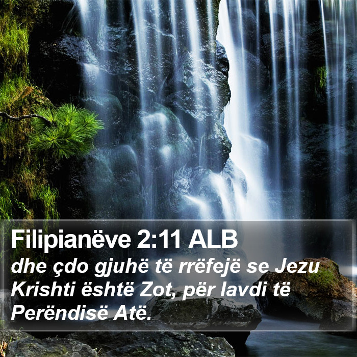 Filipianëve 2:11 ALB Bible Study