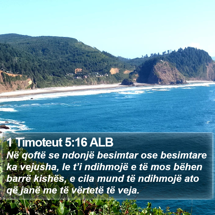 1 Timoteut 5:16 ALB Bible Study