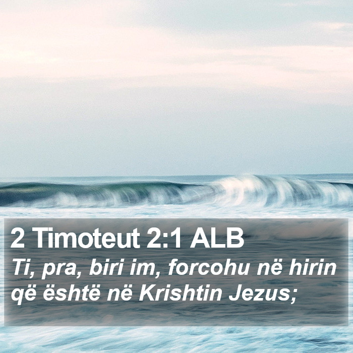 2 Timoteut 2:1 ALB Bible Study