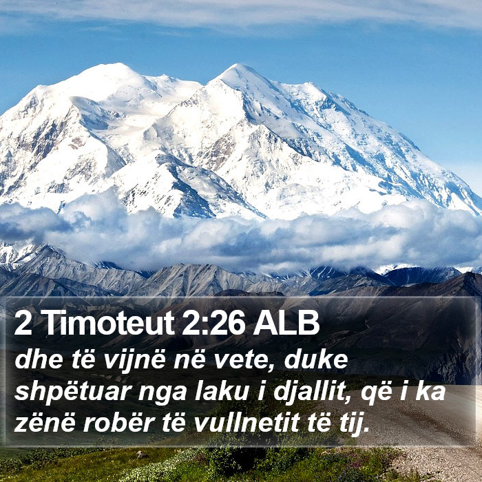 2 Timoteut 2:26 ALB Bible Study