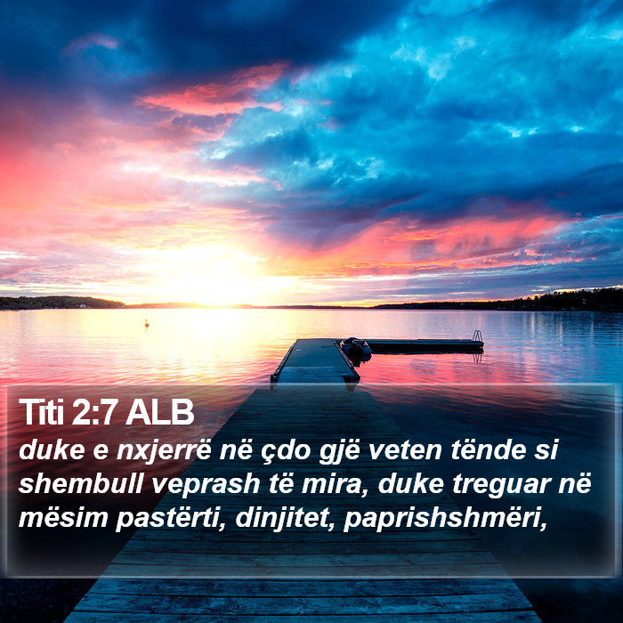 Titi 2:7 ALB Bible Study