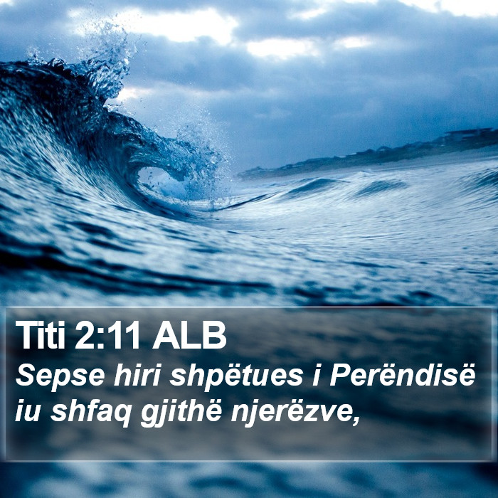 Titi 2:11 ALB Bible Study