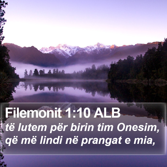 Filemonit 1:10 ALB Bible Study