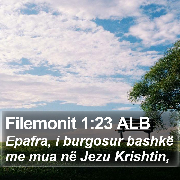 Filemonit 1:23 ALB Bible Study