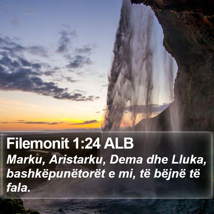 Filemonit 1:24 ALB Bible Study