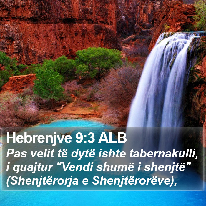 Hebrenjve 9:3 ALB Bible Study