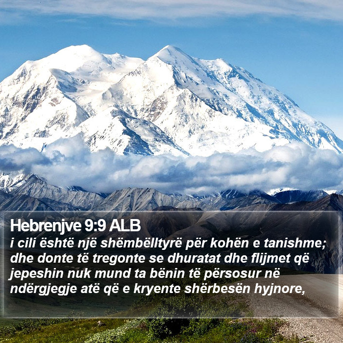 Hebrenjve 9:9 ALB Bible Study
