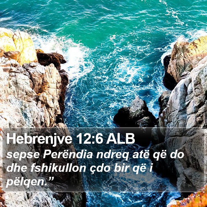 Hebrenjve 12:6 ALB Bible Study