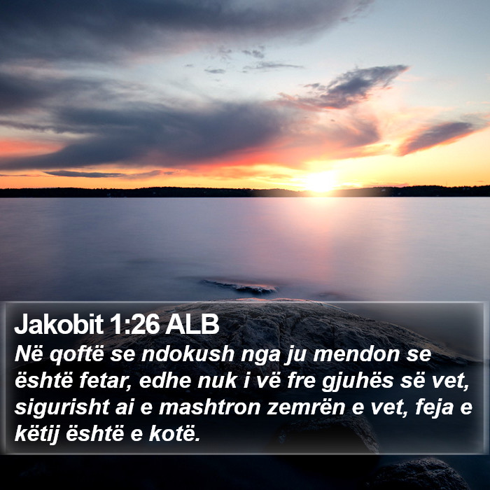 Jakobit 1:26 ALB Bible Study