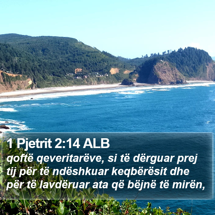 1 Pjetrit 2:14 ALB Bible Study