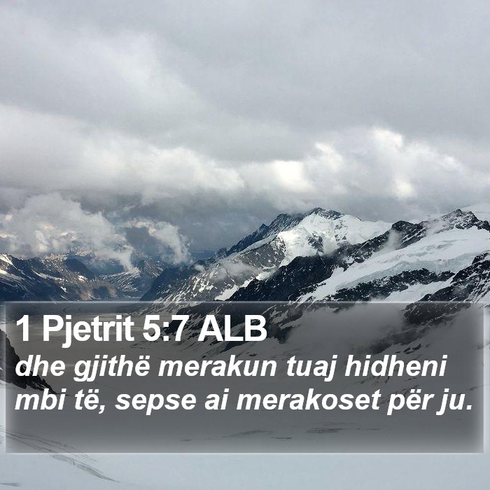 1 Pjetrit 5:7 ALB Bible Study