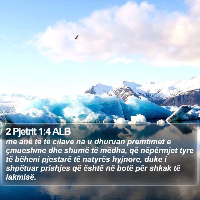 2 Pjetrit 1:4 ALB Bible Study