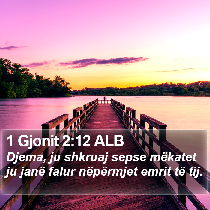 1 Gjonit 2:12 ALB Bible Study