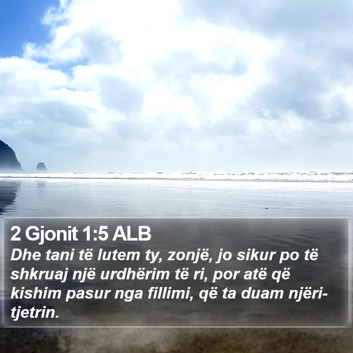 2 Gjonit 1:5 ALB Bible Study